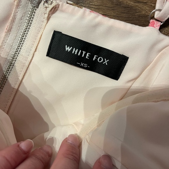 White Fox Boutique In The Morning Bustier Dusty Rose Corset Top - Picture 5 of 5